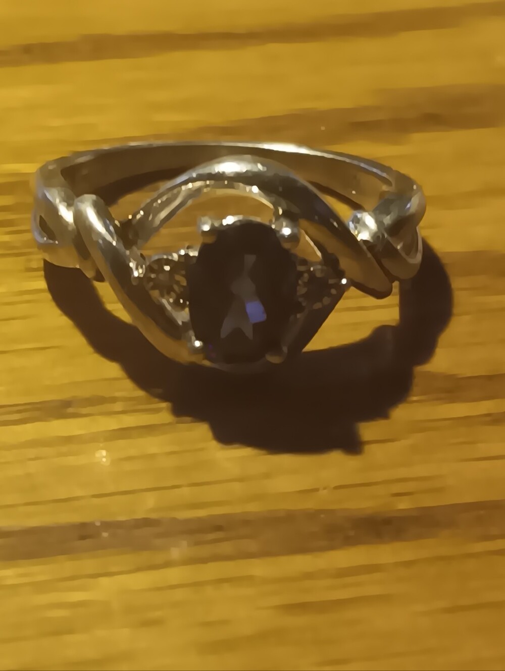 925 & Real 2.5ct. Sapphire Ring